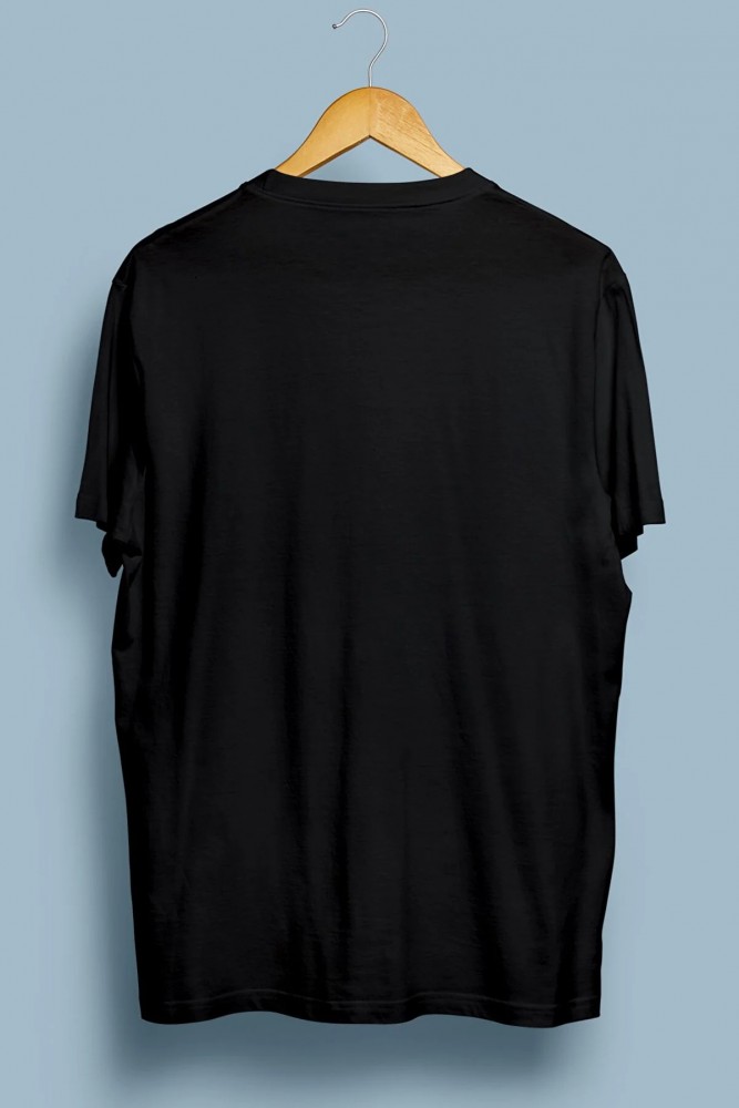 Oversize Sharingan Göz Baskılı Siyah T-shirt