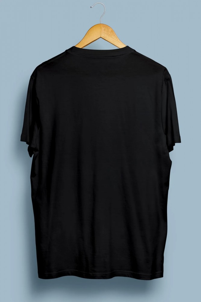 Oversize Uchiha Clan Göz Baskılı Siyah T-shirt