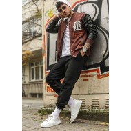 Bs Kolej Ceket Kahve Polar Deri Kol