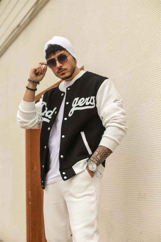 Dodgers LA Baskılı Kolej Ceket  Dodgers LA Baskılı Kolej Ceket