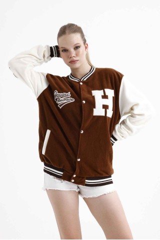 Harvard Nakışlı Kolej Ceket Harvard Nakışlı Kolej Ceket