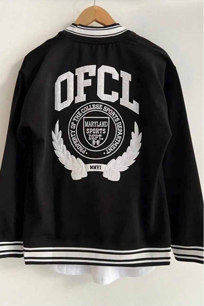 Official Nakış Baskılı Kolej Ceket