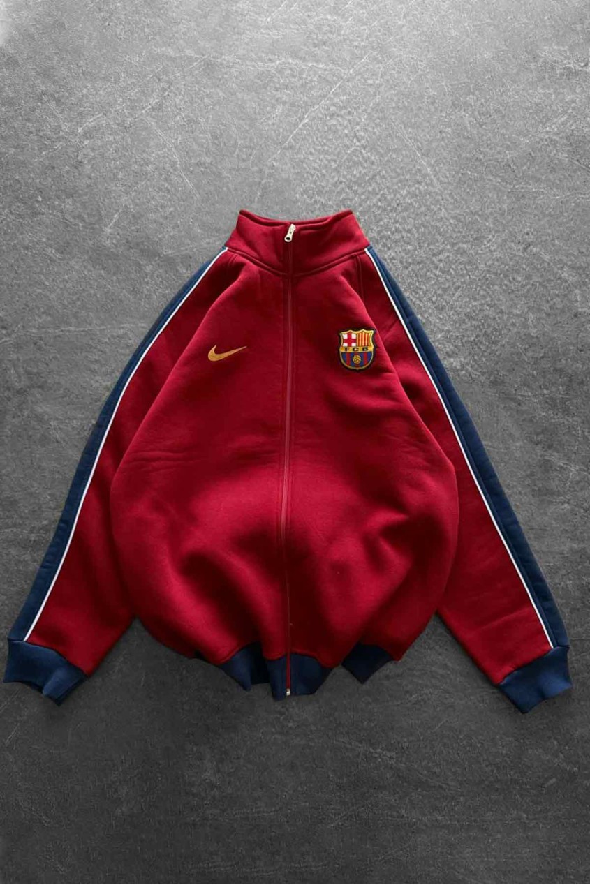 Unisex Oversize Şardonlu Baskılı Bordo Hırka Unisex Oversize Şardonlu Baskılı Bordo Hırka