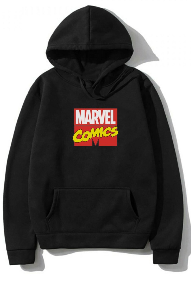 Marvel Baskılı Oversize Unisex Kapüşonlu Hoodie Marvel Baskılı Oversize Unisex Kapüşonlu Hoodie
