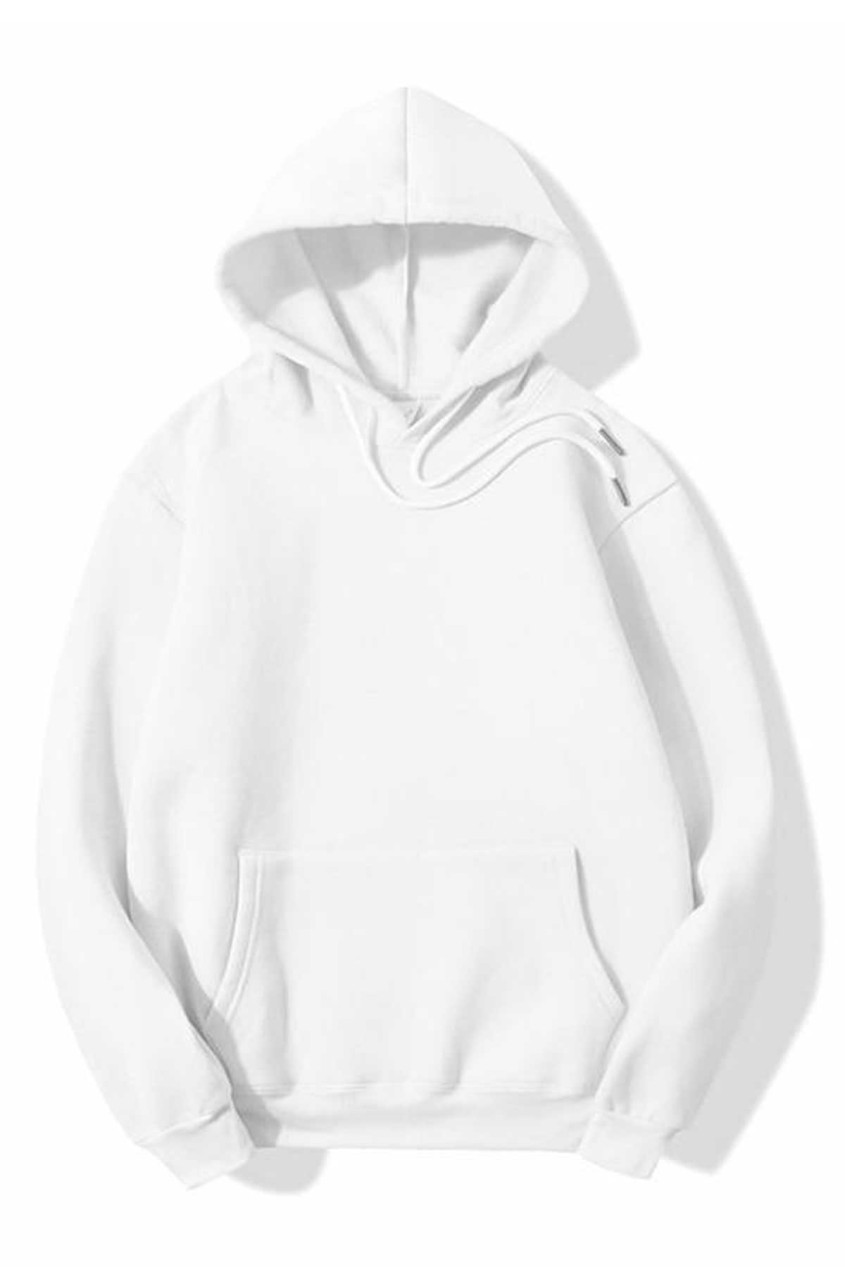 Beyaz Kapüşonlu Oversize Kalıp Miracles Happen Every Day Tasarımlı Unisex Sweatshirt Beyaz Kapüşonlu Oversize Kalıp Miracles Happen Every Day Tasarımlı Unisex Sweatshirt