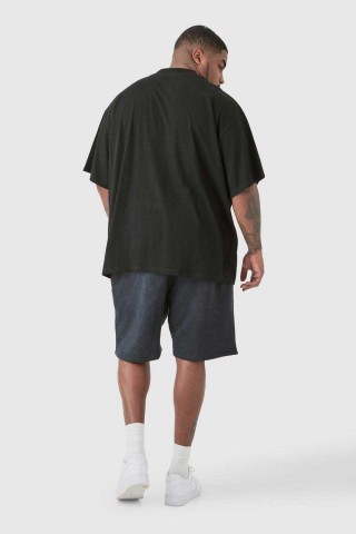 Siyah Oversize Basic T-shirt