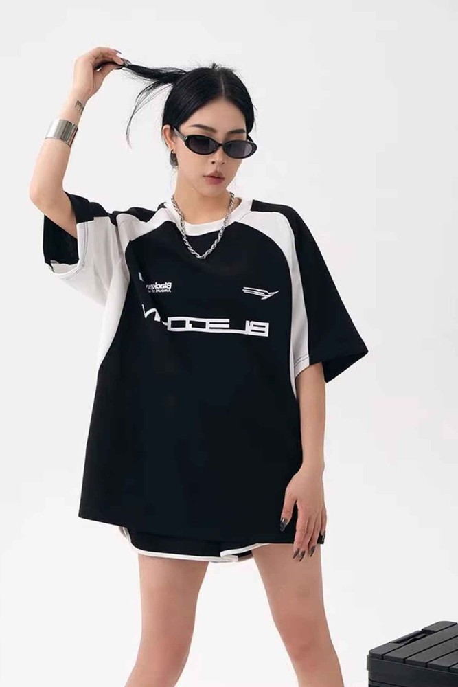 Siyah Oversize Retro Y2K Vintage Streetwear Harajuku Black Energy Reglan Kol T-Shirt Siyah Oversize Retro Y2K Vintage Streetwear Harajuku Black Energy Reglan Kol T-Shirt