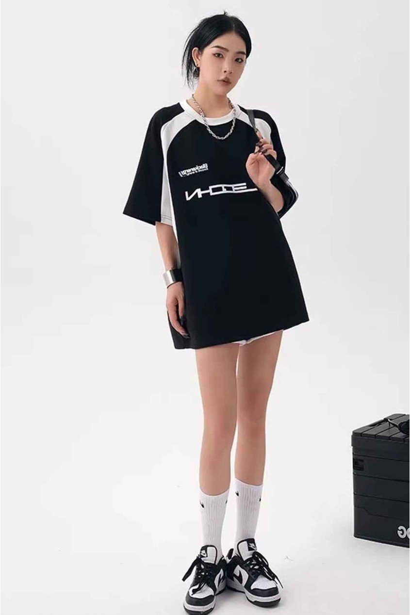 Siyah Oversize Retro Y2K Vintage Streetwear Harajuku Black Energy Reglan Kol T-Shirt Siyah Oversize Retro Y2K Vintage Streetwear Harajuku Black Energy Reglan Kol T-Shirt